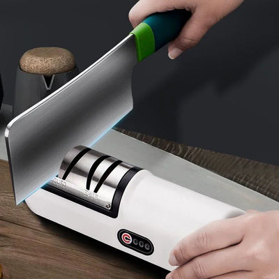 Kitchen Sharpener Automatic Professional Gears Electric Knife