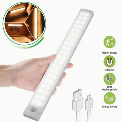 Intelligent USB Charging Sensing Light Strip Display Cabinet Kitchen