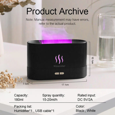 Aroma Diffuser Air Humidifier Cool Mist Maker Fogger Led Essential Oil