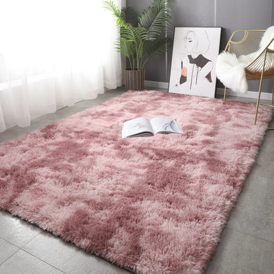 Living Room Sofa Floor Cushions  Modern Soft Fluffy Home Rug