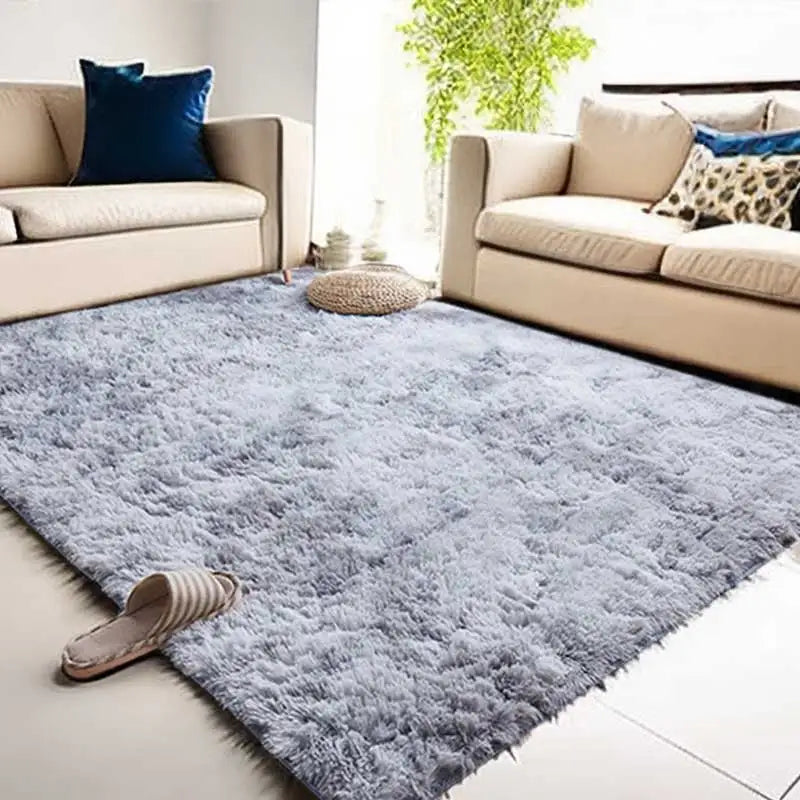 Living Room Sofa Floor Cushions  Modern Soft Fluffy Home Rug