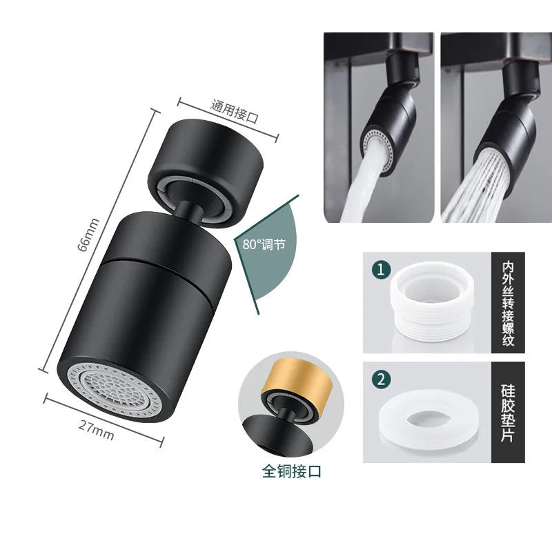 Kitchen Faucet Spray Head Filter Splash back Tap Nozzle Kitchen