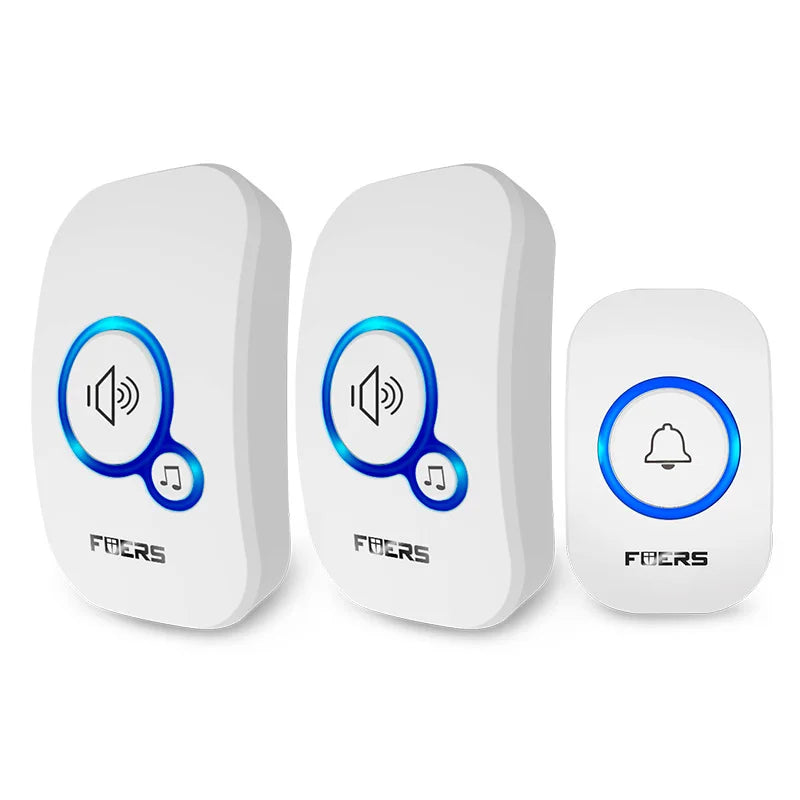 Wireless Doorbell Waterproof Welcome Chime Home Door Bell