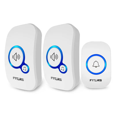 Wireless Doorbell Waterproof Welcome Chime Home Door Bell