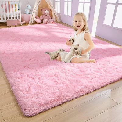 Living Room Sofa Floor Cushions  Modern Soft Fluffy Home Rug