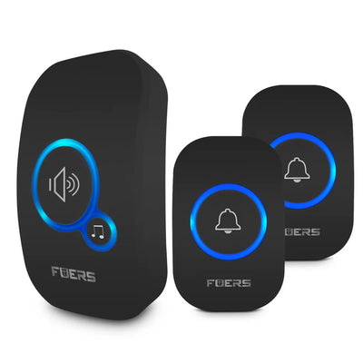 Wireless Doorbell Waterproof Welcome Chime Home Door Bell