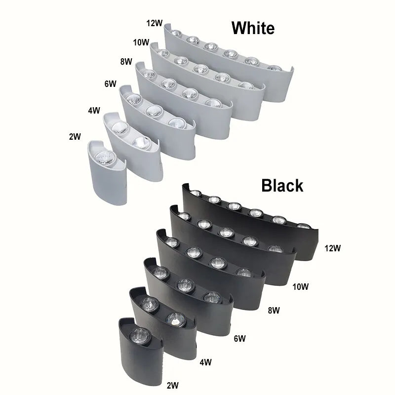 LED Wall Sconces Modern Indoor Outdoor Lamp for Living Room