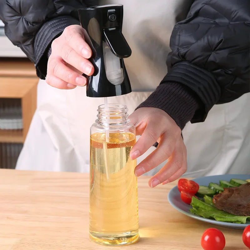 Oil Spray Bottle Kitchen Cooking Olive Oil Dispenser Camping Sprayer