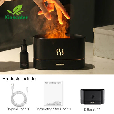 Aroma Diffuser Air Humidifier Cool Mist Maker Fogger Led Essential Oil