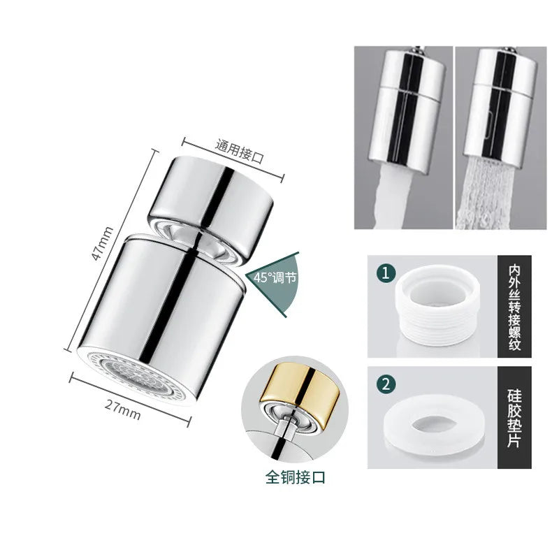 Kitchen Faucet Spray Head Filter Splash back Tap Nozzle Kitchen