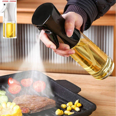Oil Spray Bottle Kitchen Cooking Olive Oil Dispenser Camping Sprayer