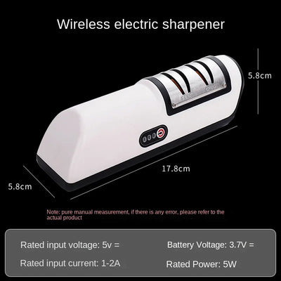 Kitchen Sharpener Automatic Professional Gears Electric Knife