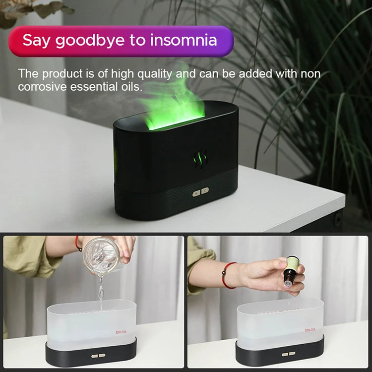 Aroma Diffuser Air Humidifier Cool Mist Maker Fogger Led Essential Oil