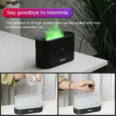 Aroma Diffuser Air Humidifier Cool Mist Maker Fogger Led Essential Oil