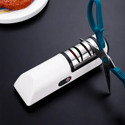 Kitchen Sharpener Automatic Professional Gears Electric Knife