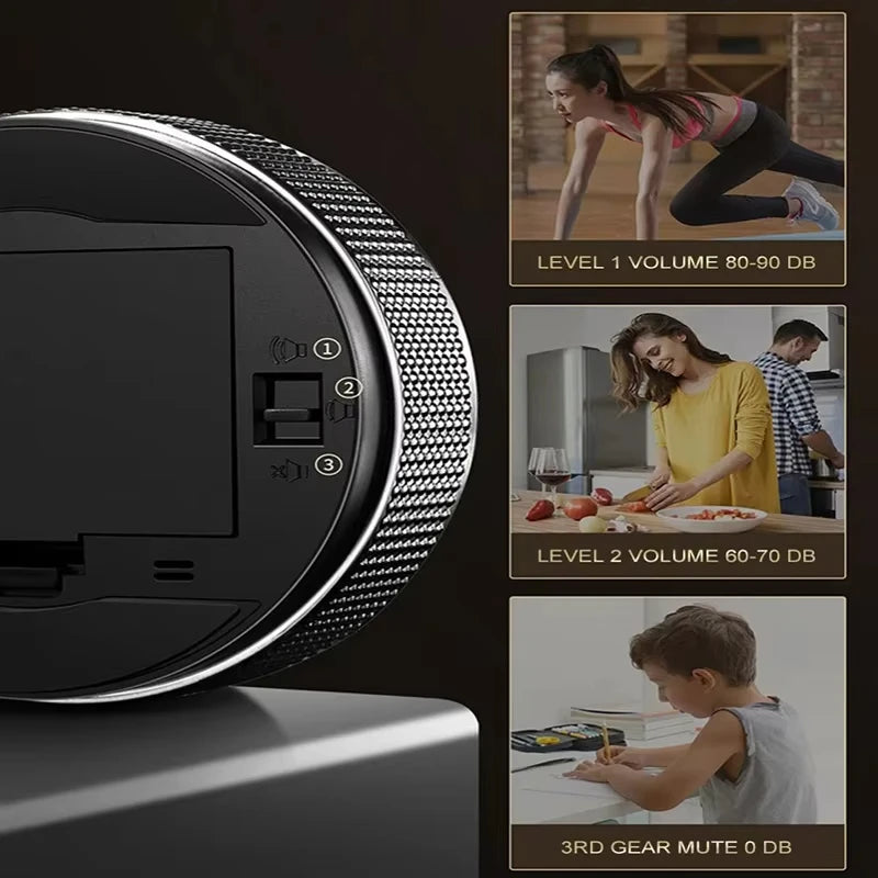 Magnetic Digital Timers Manual Countdown Kitchen Timer Clock