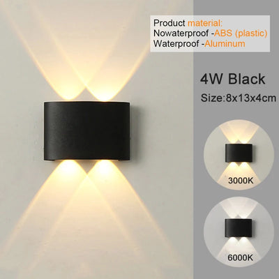 LED Wall Sconces Modern Indoor Outdoor Lamp for Living Room