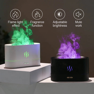 Aroma Diffuser Air Humidifier Cool Mist Maker Fogger Led Essential Oil