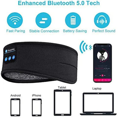 Bluetooth Earphones Sports Sleeping Headband Wireless Headphones