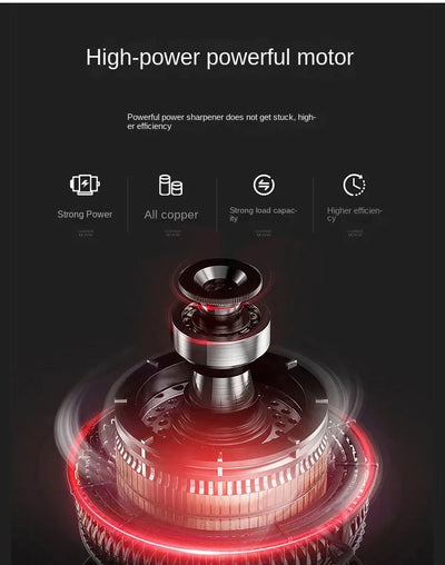 Kitchen Sharpener Automatic Professional Gears Electric Knife