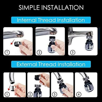Kitchen Gadgets High Pressure Faucet Extender Water Saving Bathroom