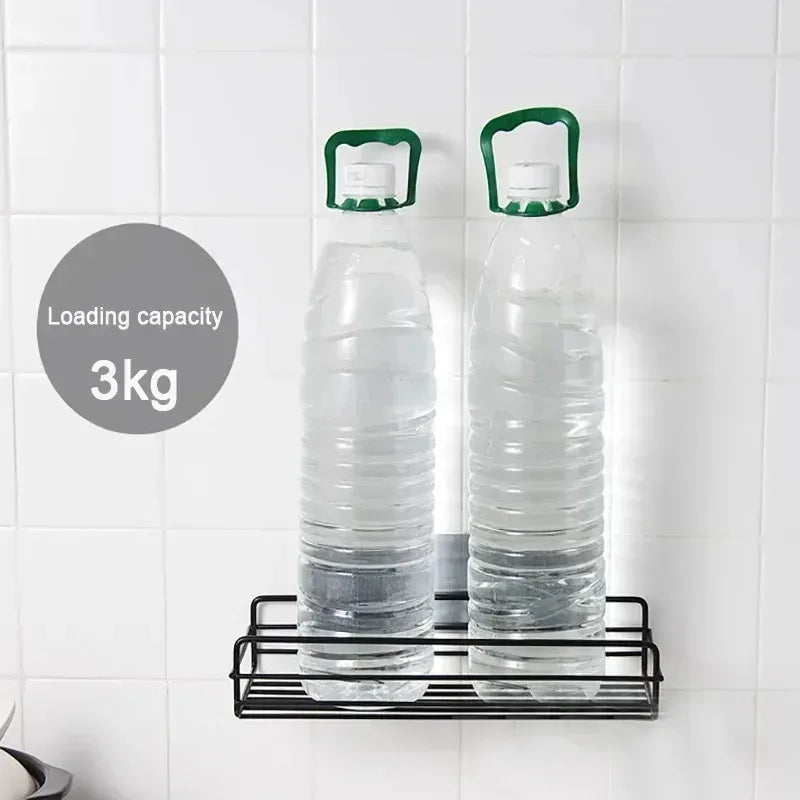 Toilet Storage Rack Bathroom Shelf No-Drill Corner Shelf Shower