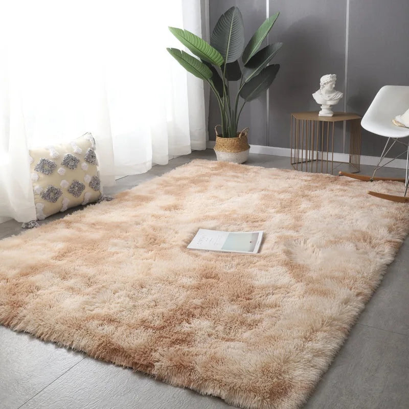 Living Room Sofa Floor Cushions  Modern Soft Fluffy Home Rug