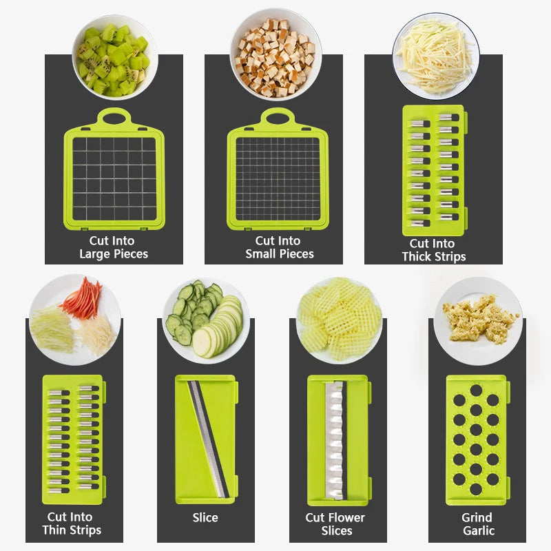 Vegetable Chopper Onion Chopper Handle Food Grate Food Chopper