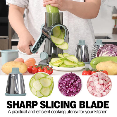 Cheese Grater Versatile Manual Vegetable Slicer Peanut Nuts Grinder