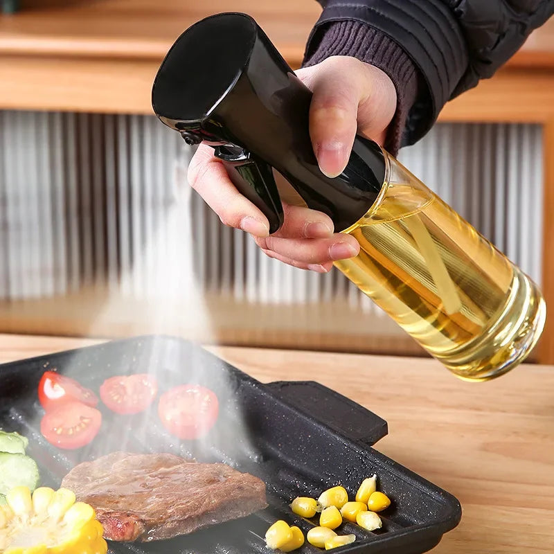 Oil Spray Bottle Kitchen Cooking Olive Oil Dispenser Camping Sprayer