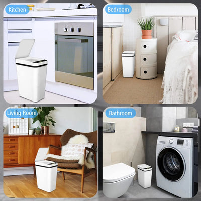 Automatic Garbage Can Slim Motion Sensor Smart Trash Bin