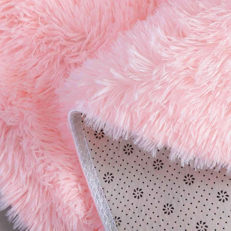 Living Room Sofa Floor Cushions  Modern Soft Fluffy Home Rug