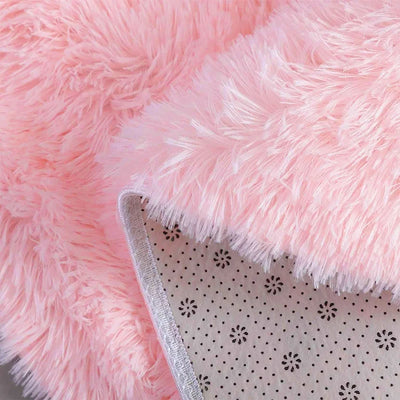 Living Room Sofa Floor Cushions  Modern Soft Fluffy Home Rug