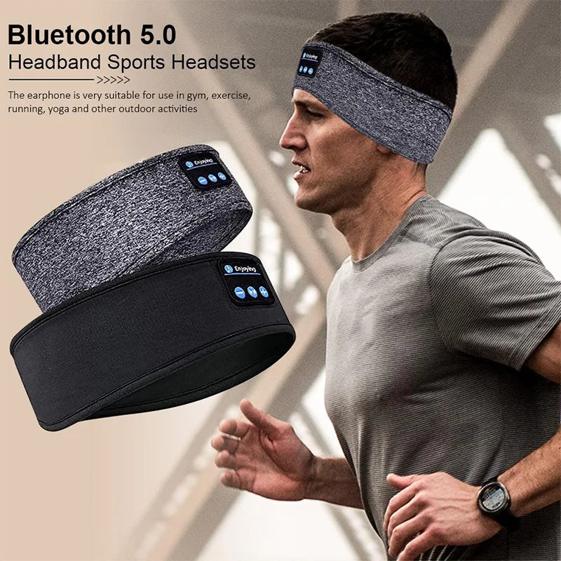 Bluetooth Earphones Sports Sleeping Headband Wireless Headphones