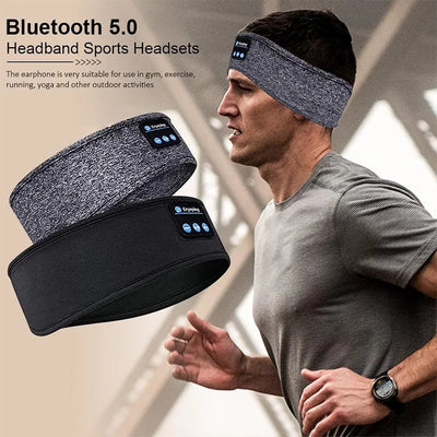 Bluetooth Earphones Sports Sleeping Headband Wireless Headphones