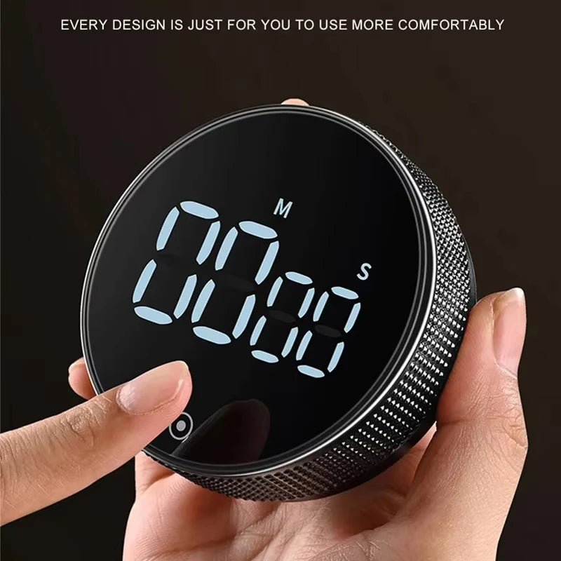 Magnetic Digital Timers Manual Countdown Kitchen Timer Clock