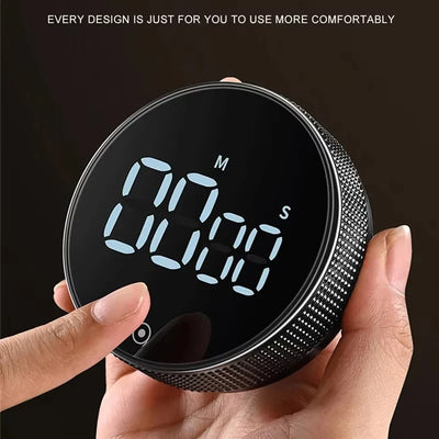 Magnetic Digital Timers Manual Countdown Kitchen Timer Clock