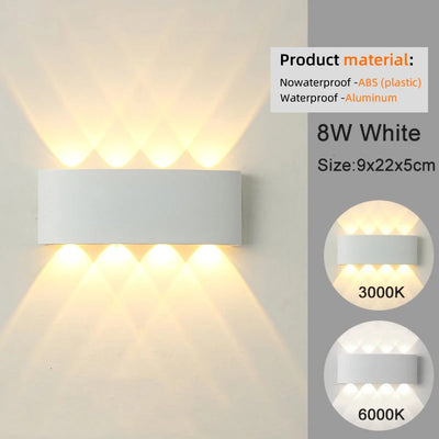 LED Wall Sconces Modern Indoor Outdoor Lamp for Living Room