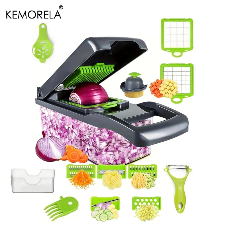 Vegetable Chopper Onion Chopper Handle Food Grate Food Chopper