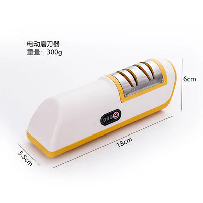 Kitchen Sharpener Automatic Professional Gears Electric Knife