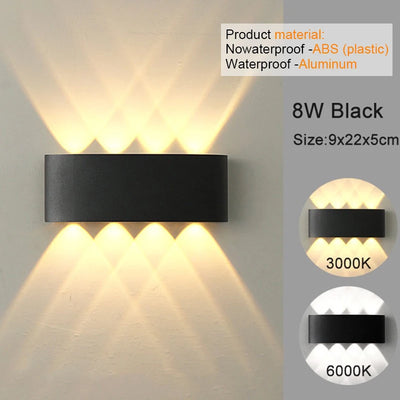 LED Wall Sconces Modern Indoor Outdoor Lamp for Living Room