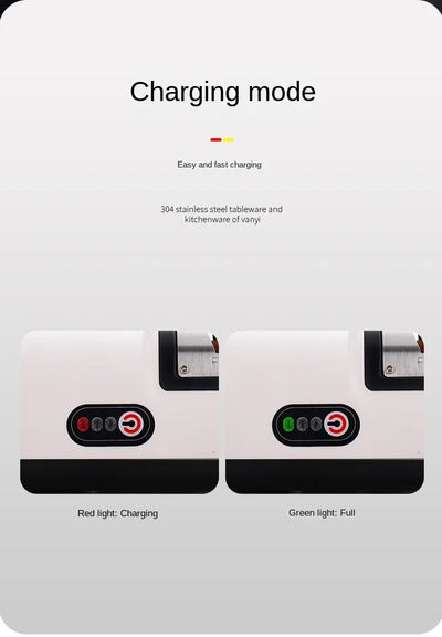 Kitchen Sharpener Automatic Professional Gears Electric Knife