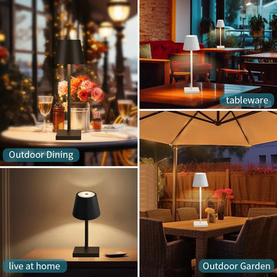 LED Table Lamp Touch Switch Levels Dimmable Desk Lights Bar