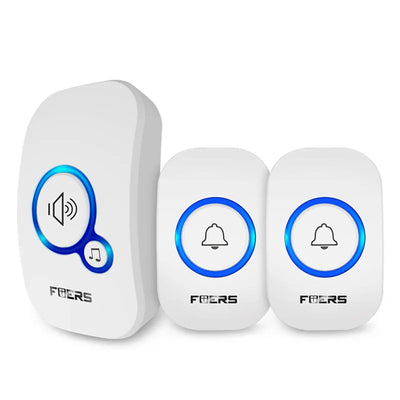 Wireless Doorbell Waterproof Welcome Chime Home Door Bell