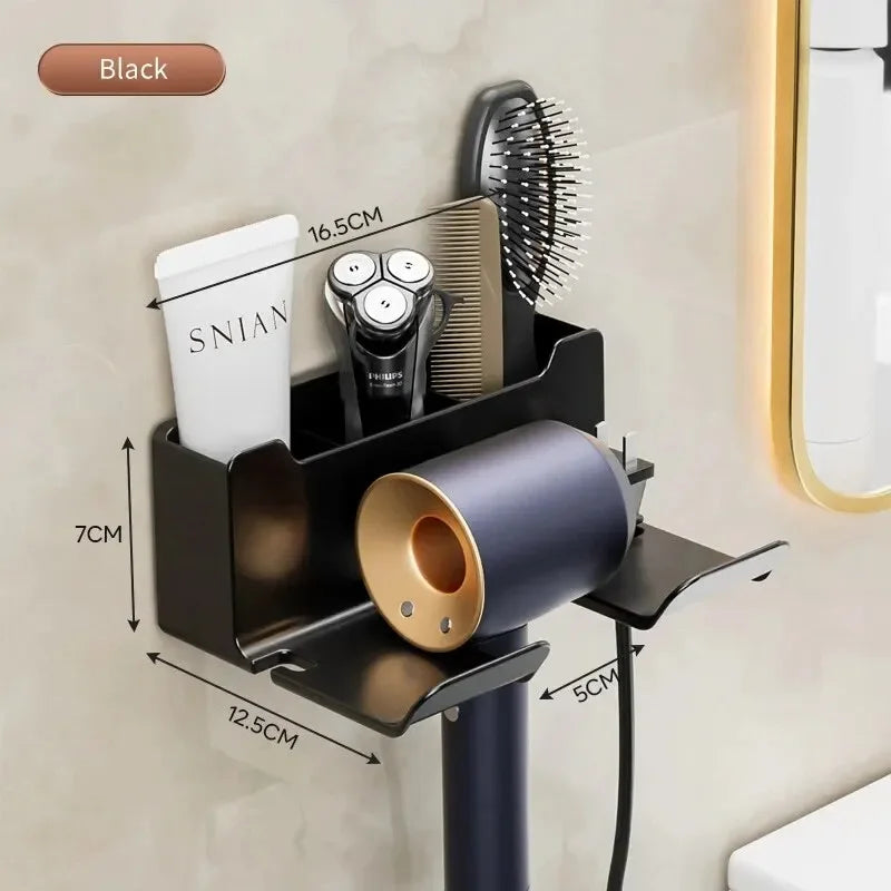 Hair Dryer Holder Wall Dryer Cradle Straightener Stand Hairdryer