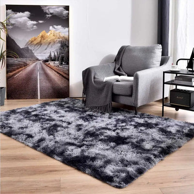 Living Room Sofa Floor Cushions  Modern Soft Fluffy Home Rug