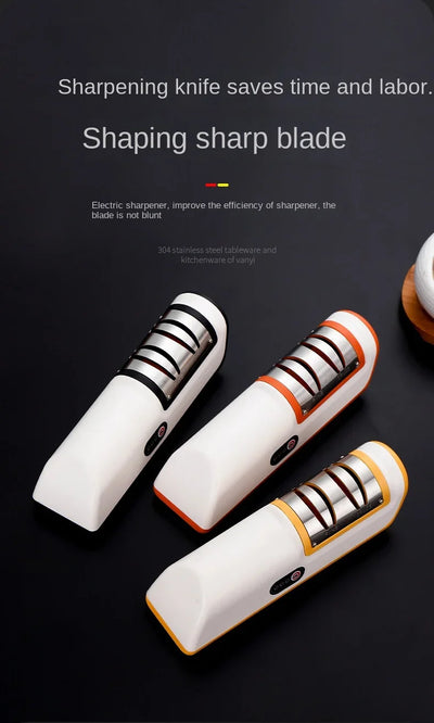Kitchen Sharpener Automatic Professional Gears Electric Knife