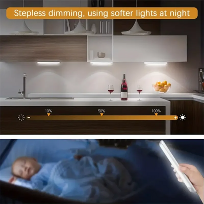 Intelligent USB Charging Sensing Light Strip Display Cabinet Kitchen
