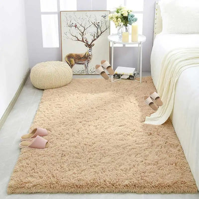 Living Room Sofa Floor Cushions  Modern Soft Fluffy Home Rug