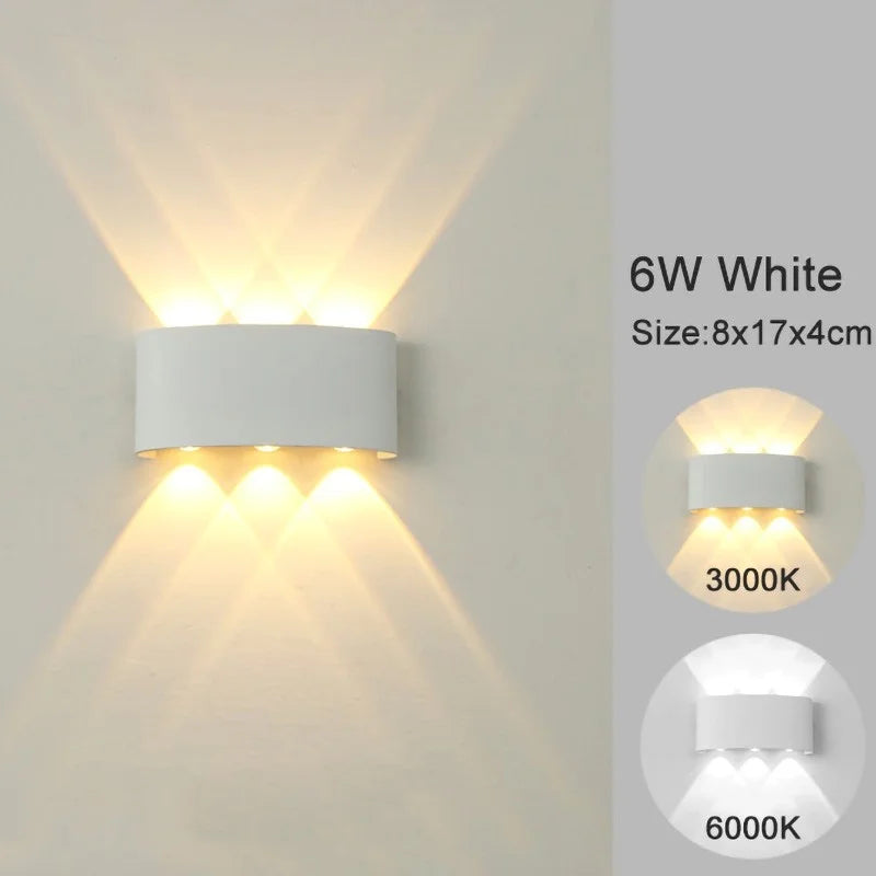 LED Wall Sconces Modern Indoor Outdoor Lamp for Living Room